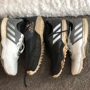 2 pair Adidas Ultraboost Golf Shoes